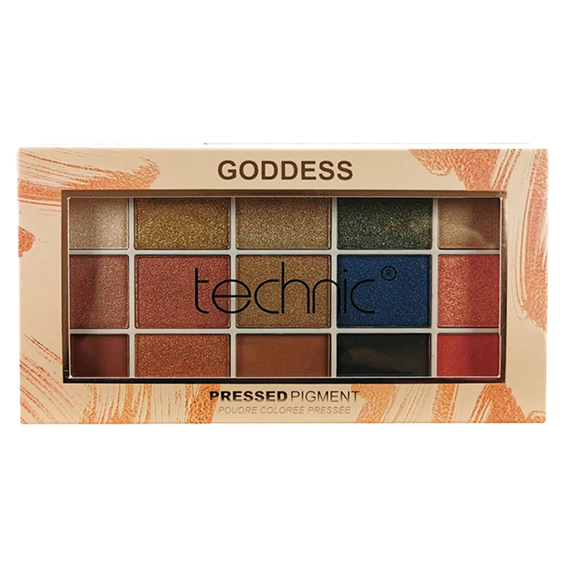 پالت سایه چشم 15 رنگ GODDES تکنیک Technic