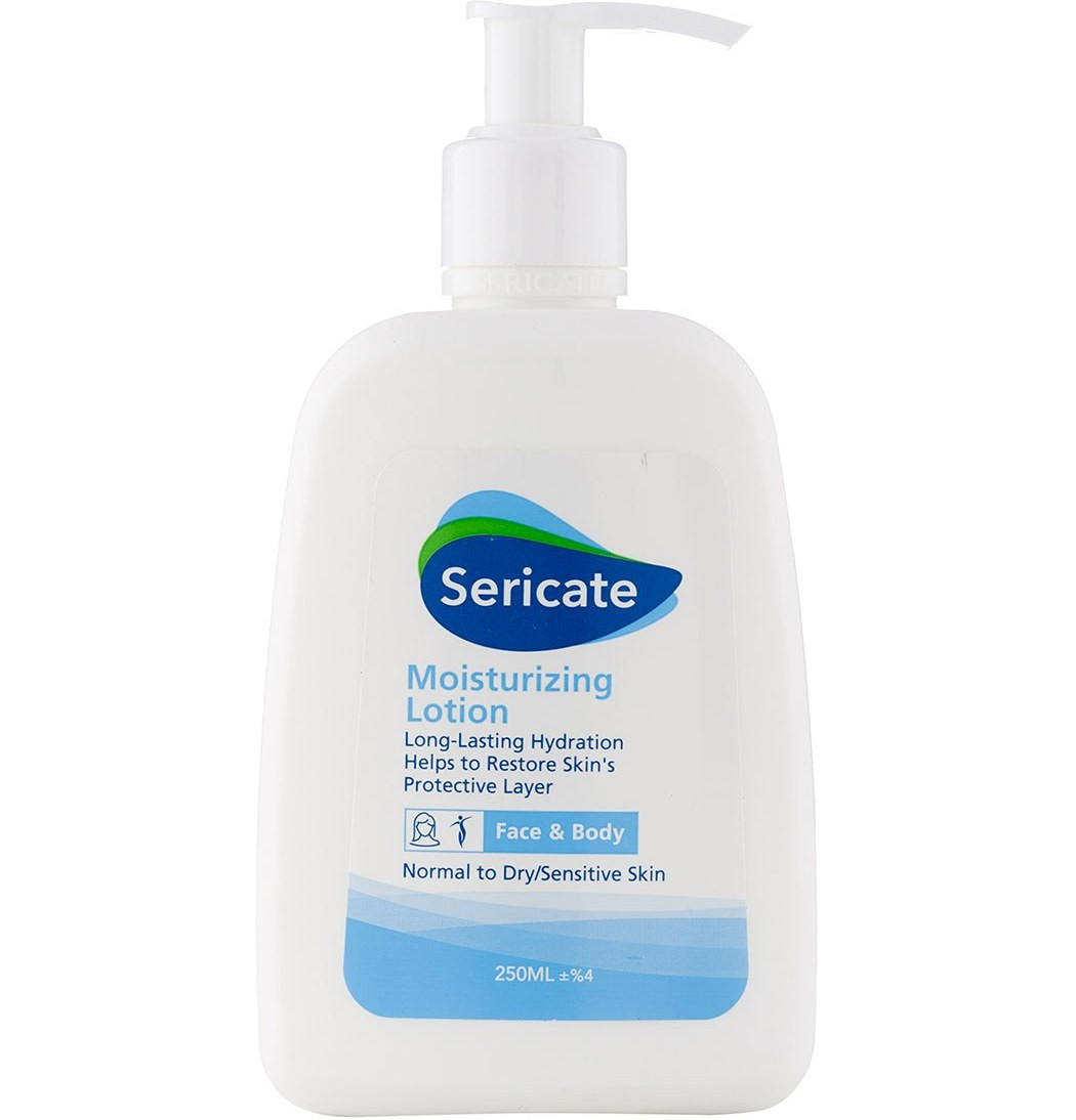 لوسیون بدن مرطوب کننده 250 میل سری کیت Sericate