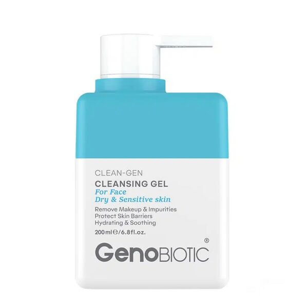 ژل شستشو صورت مناسب پوست های خشک و حساس ژنوبایوتیک Geno Biotic - Image 2