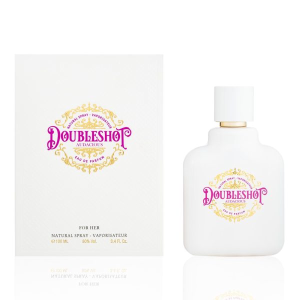 عطر ادوپرفیوم 100 میل زنانه AUDACIOUS دابل شات Double Shot