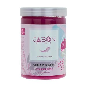 ژل اسکراب (لایه بردار شنی) پوست توت فرنگی 900 گرمی ژبن JABON