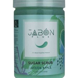 ژل اسکراب (لایه بردار شنی) پوست سیب سبز 900 گرمی ژبن JABON