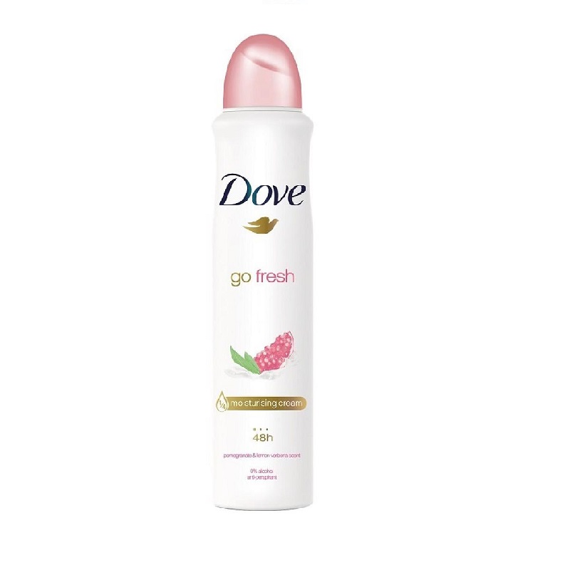 اسپری دئودرانت بدن زنانه go fresh داو Dove