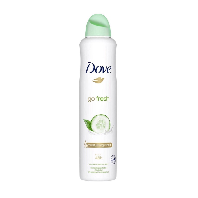 اسپری دئودرانت بدن زنانه خیار داو Dove