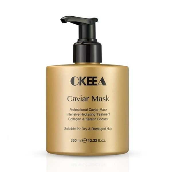 ماسک تقویت کننده مو حاوی عصاره خاویار 350 میل اکیا OKEEA