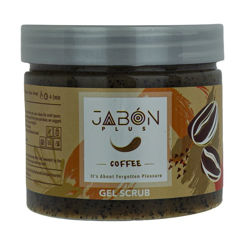 ژل اسکراب لایه بردار پوست دانه قهوه 750 گرمی ژبن JABON