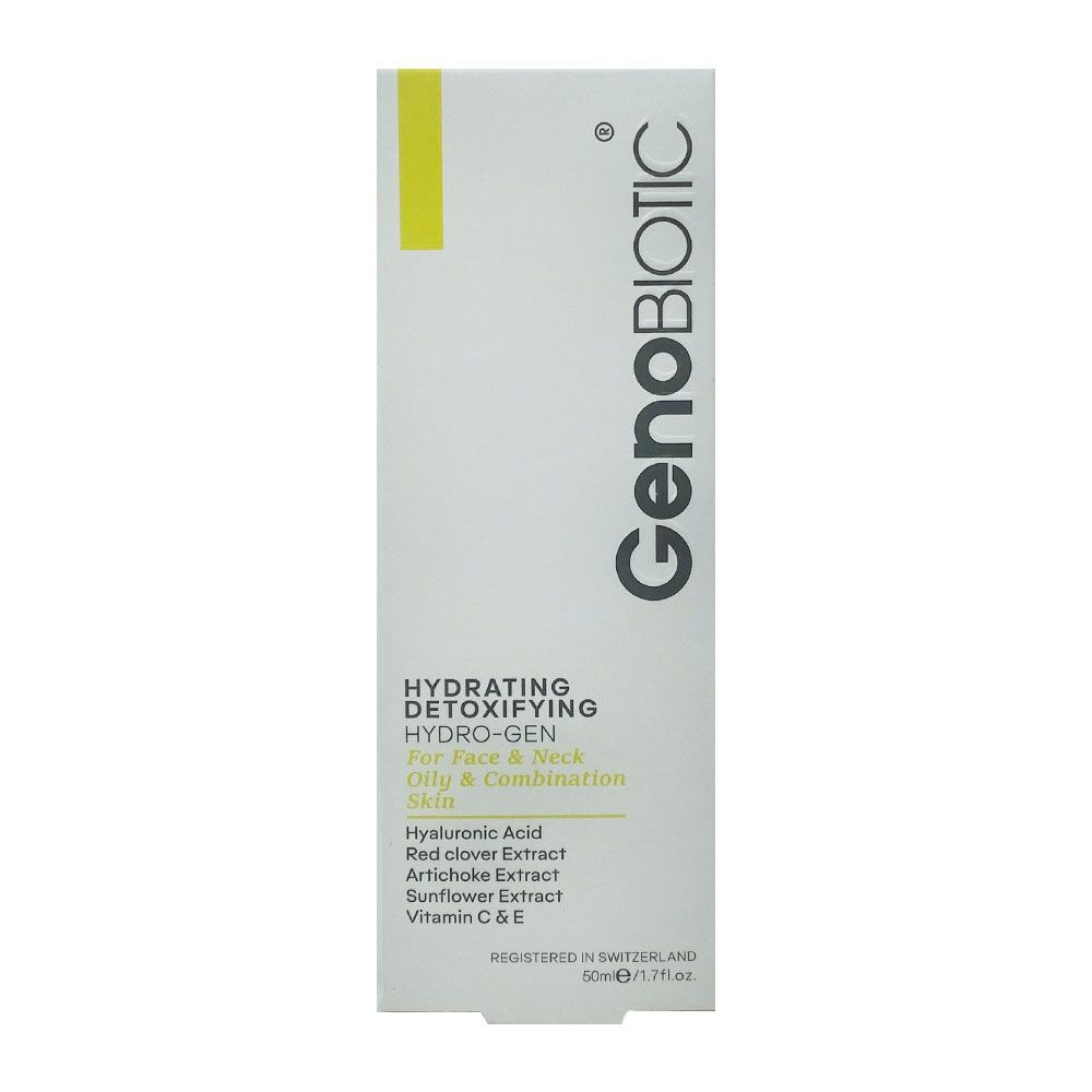 کرم رطوبت رسان و دتوکسیفای کننده پوست چرب و مختلط ژنوبایوتیک Geno biotic