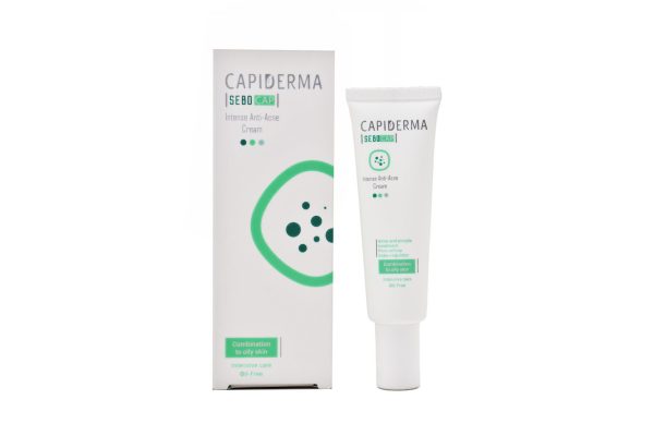 کرم مناسب پوست چرب و دارای جوش کپیدرما CAPIDERMA