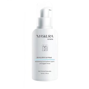 ماسک صورت حاوی AHA 2% و سالسیلیک اسید 2% ماسکورا رنیو MASKURA renew