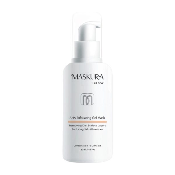 ماسک صورت حاوی AHA 6% مناسب پوست های دارای لک ماسکورا رنیو MASKURA renew