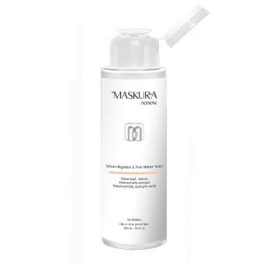 محلول پاک کننده منافذ مناسب پوست چرب ماسکورا رنیو MASKURA renew