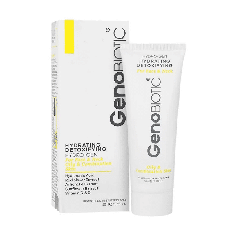 کرم رطوبت رسان و دتوکسیفای کننده پوست چرب و مختلط ژنوبایوتیک Geno biotic