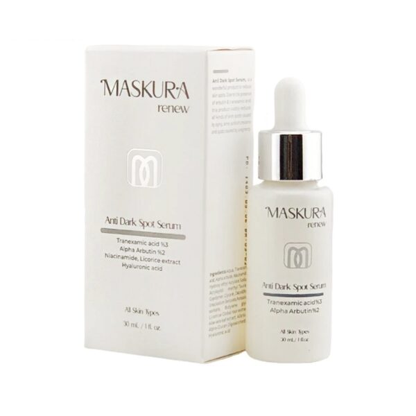 سرم مناسب پوست های لکه دار ماسکورا رنیو MASKURA renew