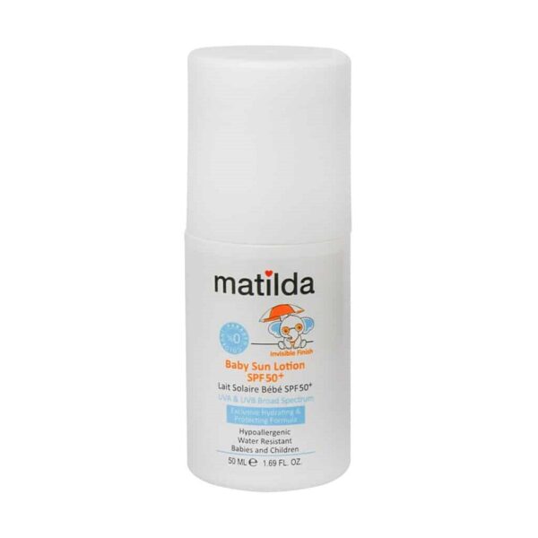 لوسیون ضد آفتاب کودک SPF50+ ماتیلدا matilda - Image 2