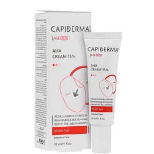 کرم لایه بردار صورت حاوی AHA 15% کپیدرما CAPIDERMA