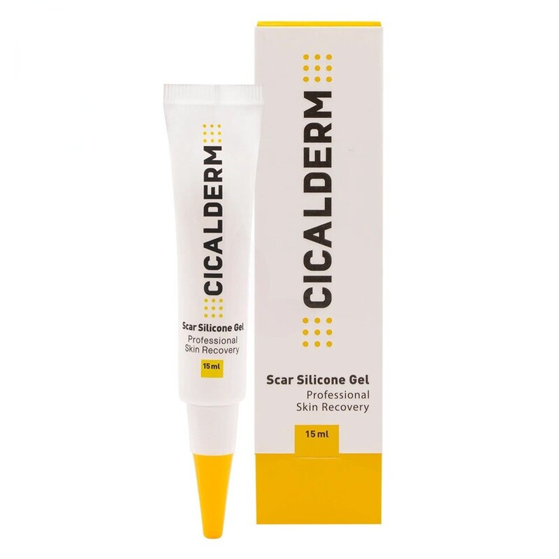 ژل ترمیم کننده زخم سیلیکونی 15 میل سیکالدرم CICALDERM