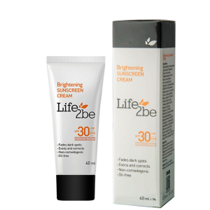 کرم ضد آفتاب روشن کننده spf30 لایف توبی Life 2be