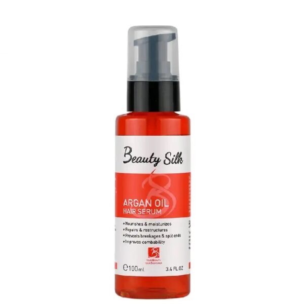روغن نرم کننده موی سر حاوی آرگان بیوتی سیلک Beauty Silk - Image 2