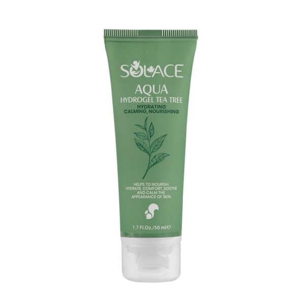 ژل آبرسان حاوی عصاره درخت چای مناسب پوست های چرب و مختلط سولس SOLACE - Image 2
