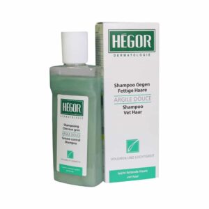 شامپو تنظیم کننده چربی پوست سر و مرطوب کننده ساقه مو 150میل هگور HEGOR