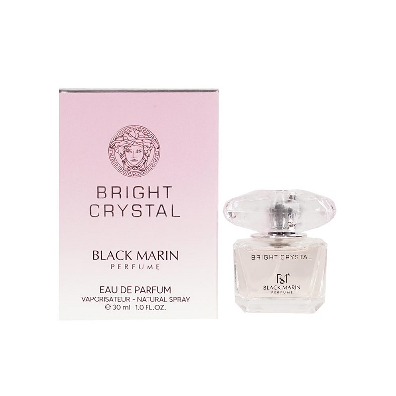 عطر ادوپرفیوم 30 میل زنانه BRIGHT CRYSTAL بلک مارین BLACK MARIN