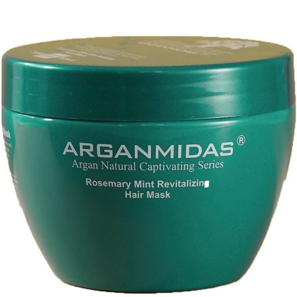 ماسک احیا کننده مو حاوی رزماری 300 میل آرگان میداس ARGANMIDAS