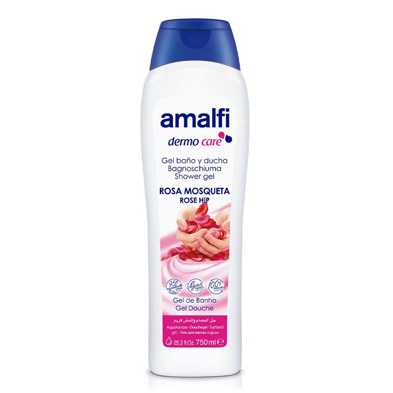 شامپو بدن رز 750 میل آمالفی amalfi