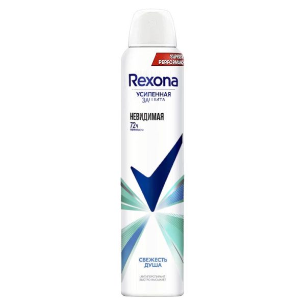 اسپری دئودرانت بدن زنانه 72 ساعته SHOWER FRESH رکسونا Rexona