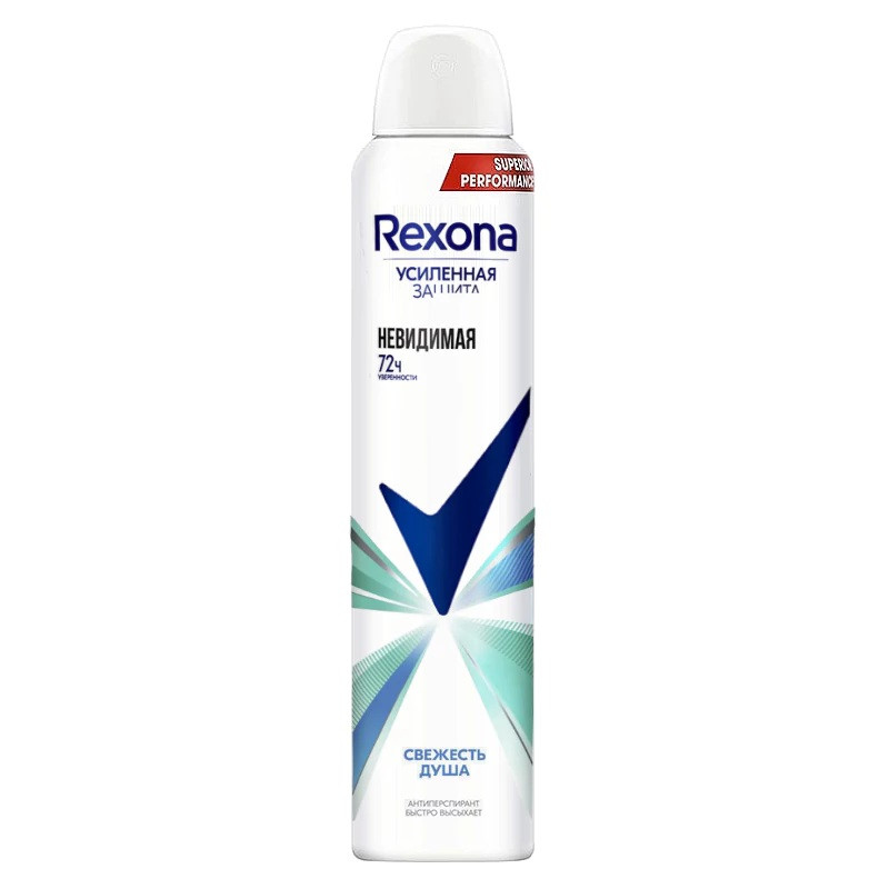 اسپری دئودرانت بدن زنانه 72 ساعته SHOWER FRESH رکسونا Rexona
