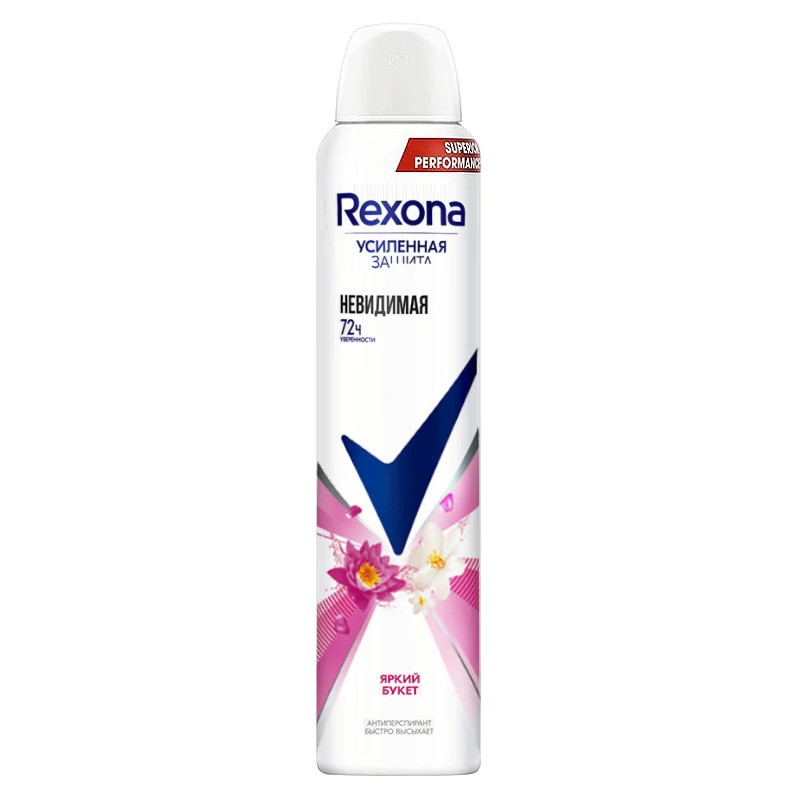 اسپری دئودرانت بدن زنانه 72 ساعته S.e.x.y Bouquet رکسونا Rexona