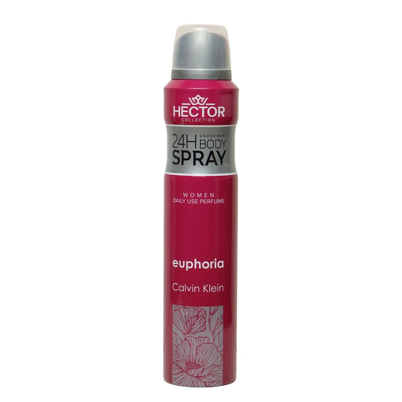 اسپری دئودورانت بدن زنانه EUPHORIA هکتور HECTOR