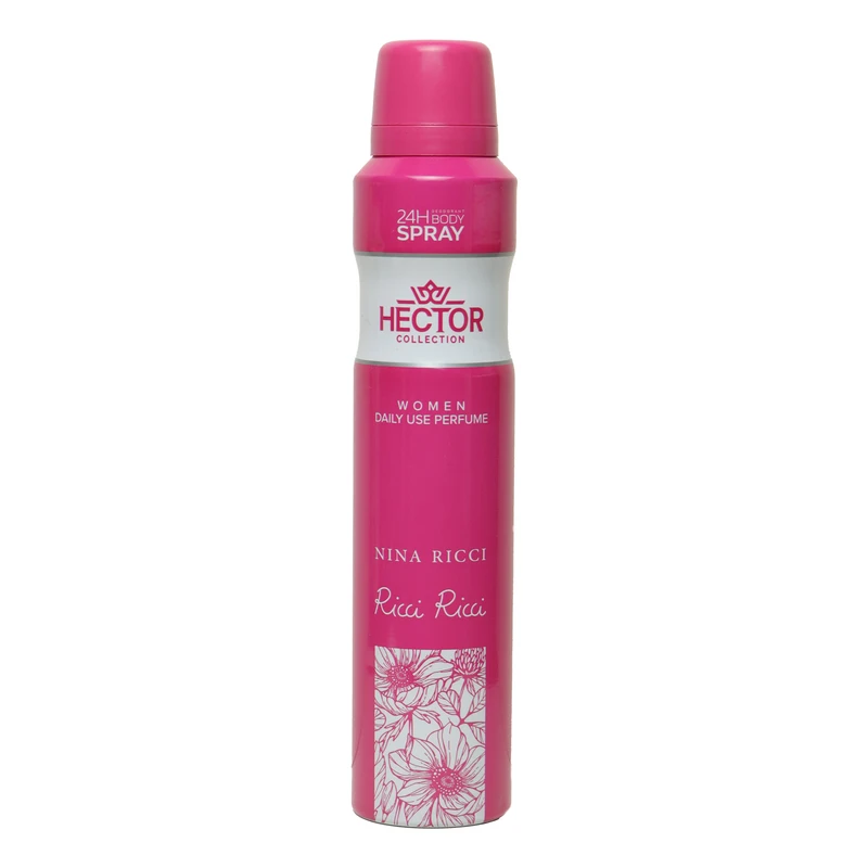اسپری دئودورانت بدن زنانه RICCI  RICCI هکتور HECTOR