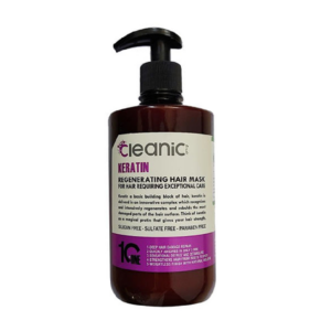 ماسک موی فاقد سولفات حاوی کراتین 550 میل کلینیک کیندی Cleanic kindii