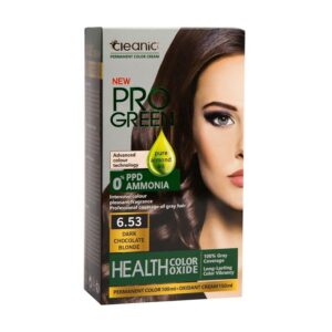کیت رنگ مو بدون آمونیاک 6.53 کلینیک کندی Cleanic Kinditest