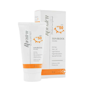 کرم ضد آفتاب با spf50 فاقد چربی راکوتن Racuten