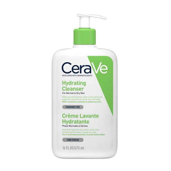 ژل شست و شوی مناسب پوست نرمال و خشک 473 میل سراوی CeraVe