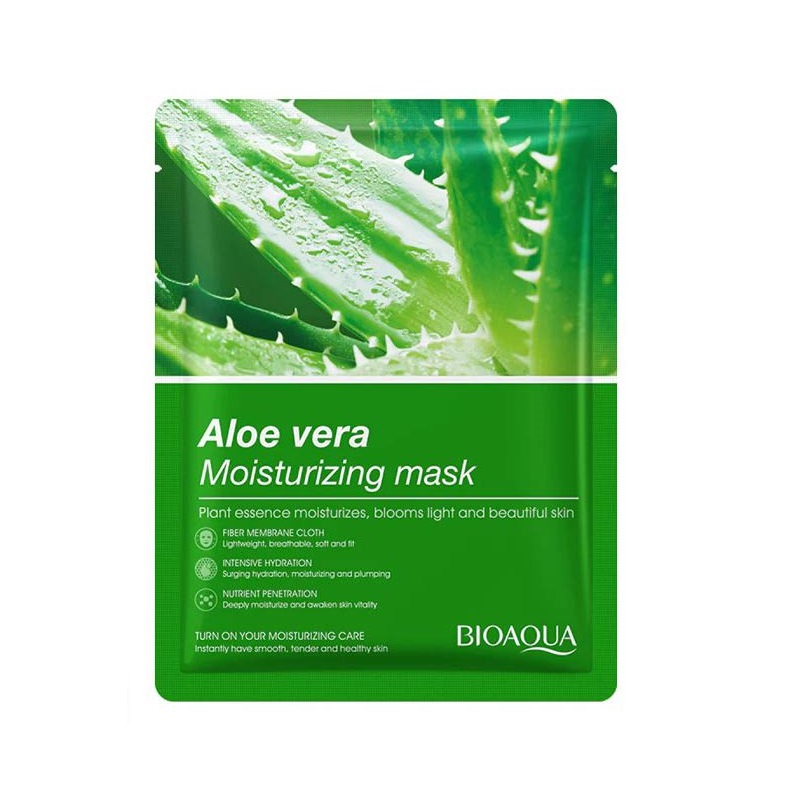 ماسک ورقه ای آلوئه ورا بایوآکوا BIOAQUAtest