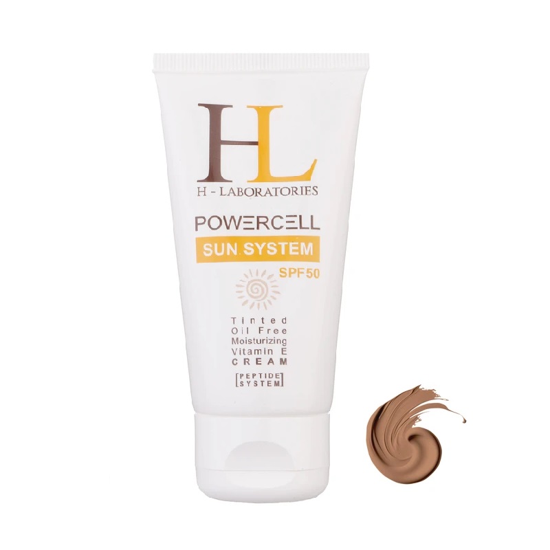 کرم ضد آفتاب رنگی SPF50  اچ ال HLtest