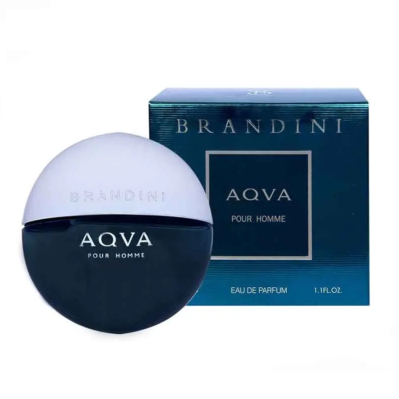 عطر ادوپرفیوم 33 میل مردانه AQVA POUR HOMME برندینی BRANDINI