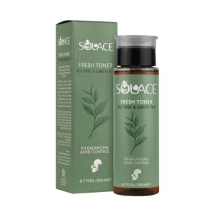 تونر پاک کننده صورت مناسب پوست چرب و مختلط سولس SOLACE