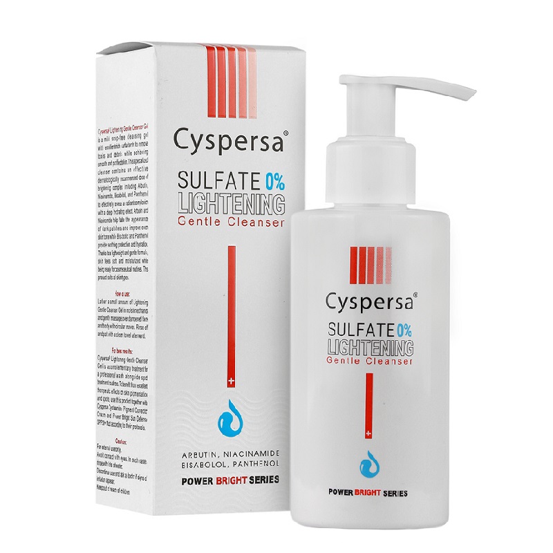 ژل شوینده صورت روشن کننده سیسپرسا Cyspersa