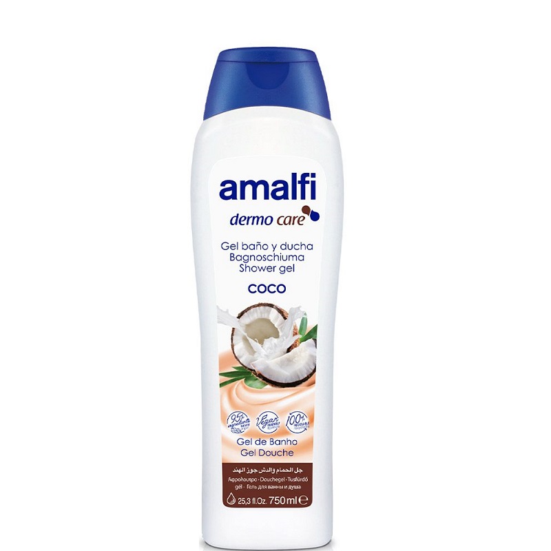 شامپو بدن نارگیل 750 میل آمالفی amalfi