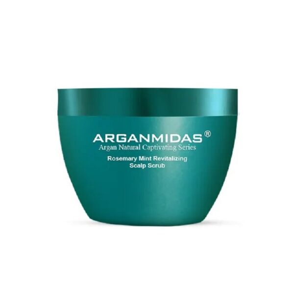 اسکراب احیا کننده مو حاوی رزماری 300 میل آرگان میداس ARGANMIDAS