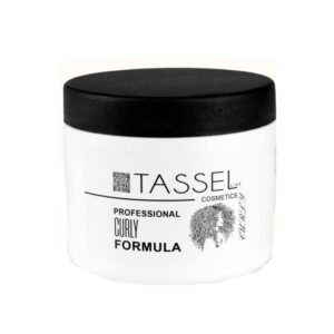 ماسک آبکشی ترمیم کننده موهای فر حاوی کراتین 500 میل تاسلاین TASSELine