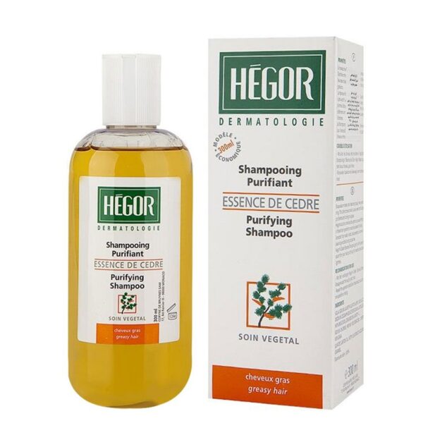 شامپو سدر، تنظیم کننده چربی پوست سر و ساقه مو 200 میل هگور HEGOR