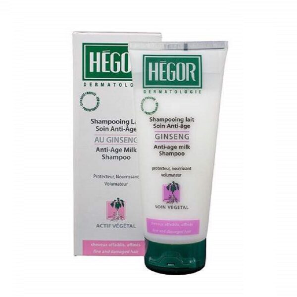 شامپو کرمی جینسینگ، احیا کننده و تقویت کننده مو هگور HEGOR