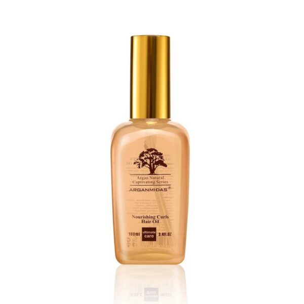روغن آرگان تقویت کننده موهای فر 100 میل آرگان میداس ARGANMIDAS