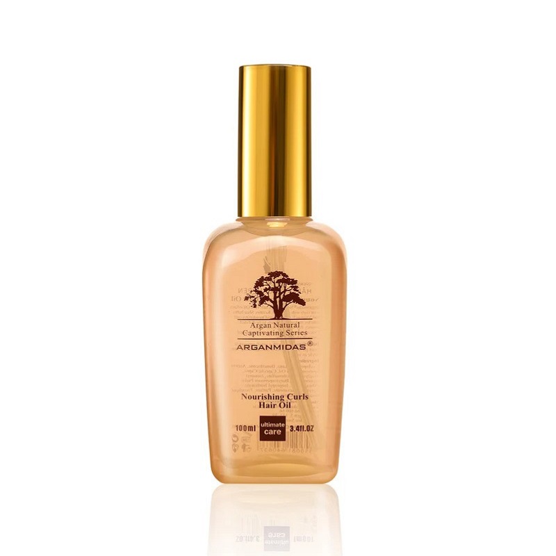 روغن آرگان تقویت کننده موهای فر 100 میل آرگان میداس ARGANMIDAS