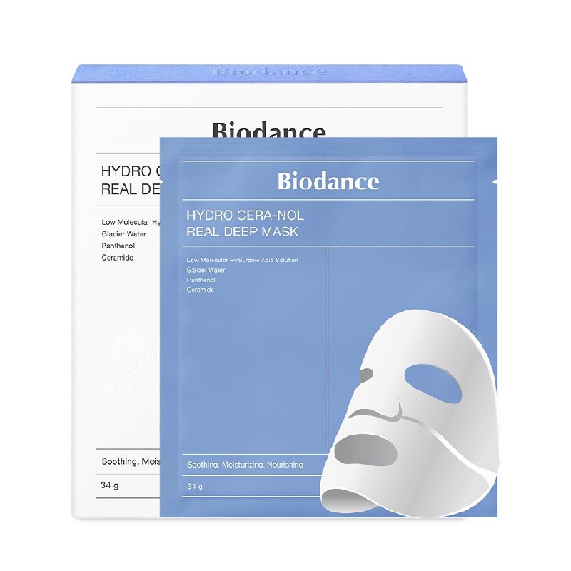 ماسک صورت آبرسان بایودنس Biodancetest