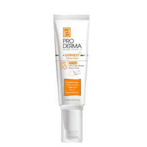 فلوئید ضد آفتاب فاقد چربی با SPF50 پرودرما PRO DERMA